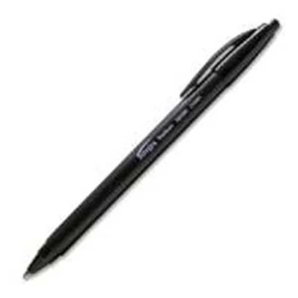 Integra 38089 Ballpoint Pens; Retractable; Medium Point; Black Barrel And Ink