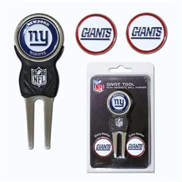 Team Golf 31945 New York Giants Divot Tool Pack with Signature tool