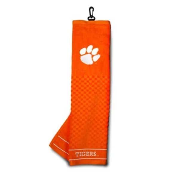 Team Golf 20610 Clemson Tigers Tide Embroidered Towel