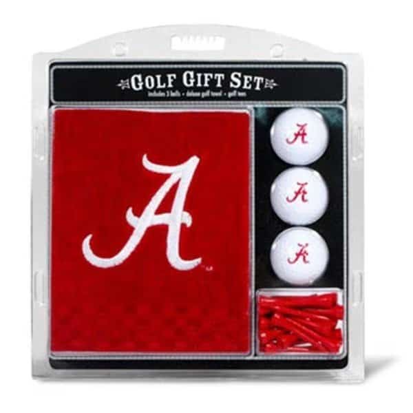 Team Golf 20120 Alabama Crimson Tide Embroidered Towel Gift Set