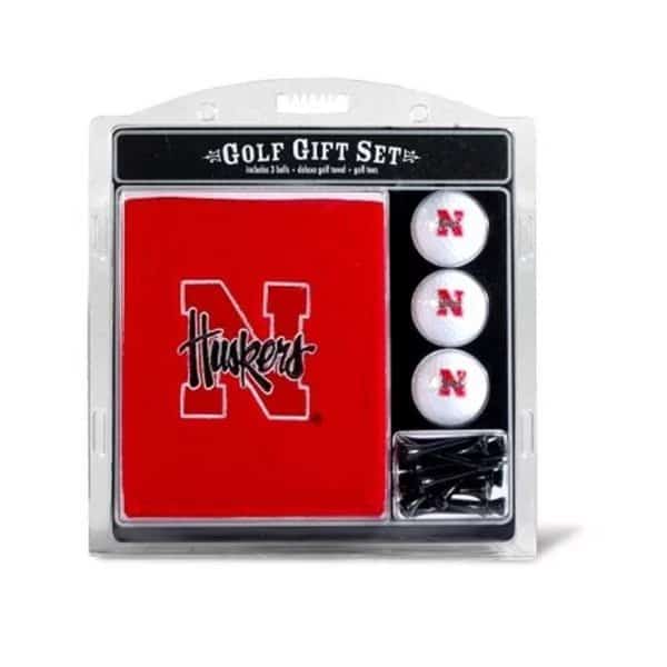 Team Golf 22420 Nebraska Cornhuskers Embroidered Towel Gift Set