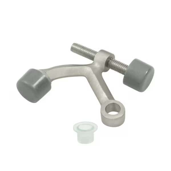 Hinge Mounted Pin StopSatin Nickel Solid