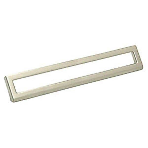 Bent Rectangular Pull 192 x 224mm Polished Satin Nickel, Topex, Mfr#: 8-102222419234