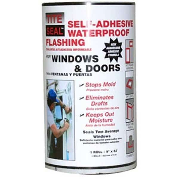 Cofair Products TS933 9 in. x 33 ft. Self-Adhesive Waterproof Flashing For Windows & Doors