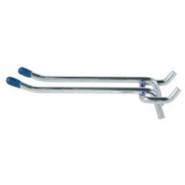 Crawford 14444 4 in. Double Arm Peg Hook - 2 Pack