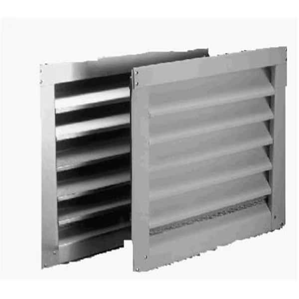 Air Vent 81202 12 x 12 in. White Aluminum Louver