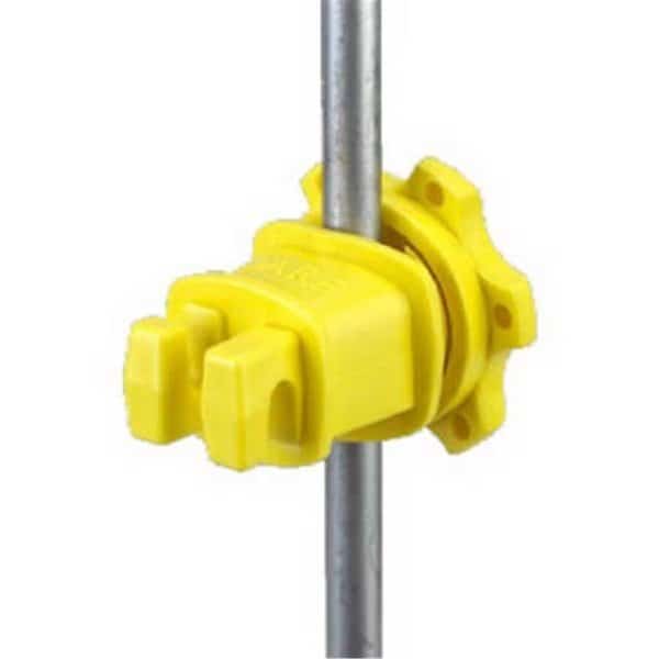 WESTERN-RP-25 B Screw Tight Round Post InsulatorBlack25 Count, 25PK