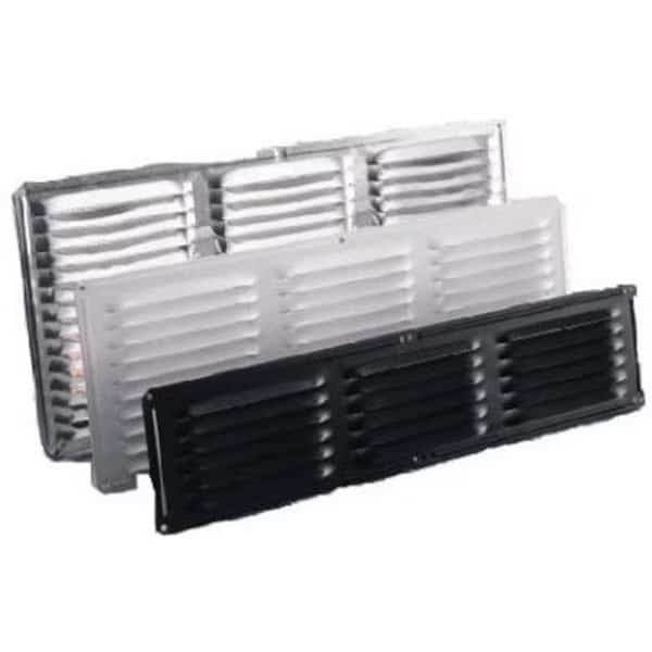 Air Vent 84226 16 x 4 in. Aluminum Undereave Vent - White