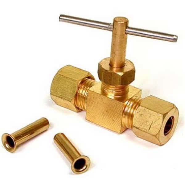 Dial Mfg 9406 0.25 x 0.25 in. Straight MPT In Line Water Shutoff Valve