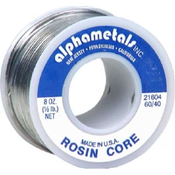 Alpha Metals AM21604 8 oz. 062Bulk Electrical Solder