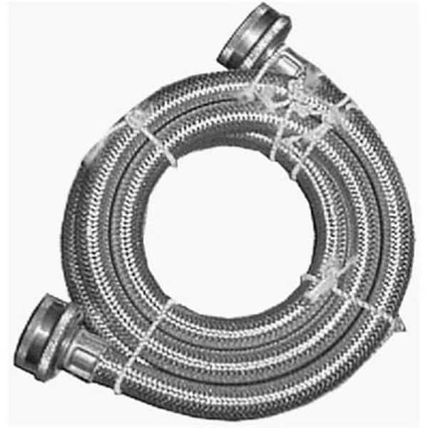 7243-48-34-1 Stainless Steel Wash Mach Hose 0.75 x 48 in.