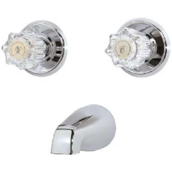 Baypoint Chrome 2 Hand Tub Faucet