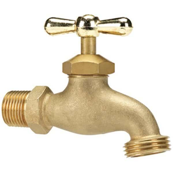 VHBCONC3B 0.50 in. Brass Heavy Duty Threaded Hose Bibb