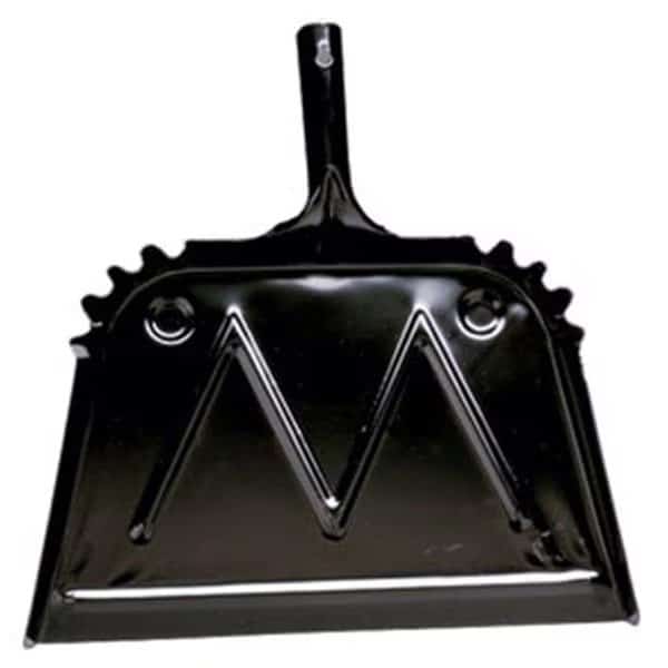 Impact Products 4216-90 16 in. Heavy Duty Black Metal Dust Pan