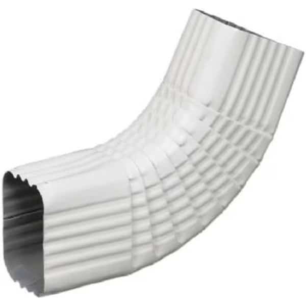 Conduit Fitting Elbow, Aluminum, White