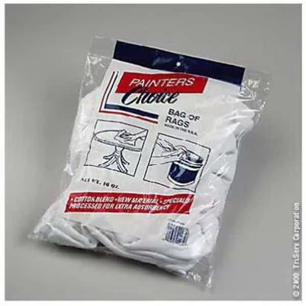 8316-12-01-TS White Unbleached Rag - 1 lbs.