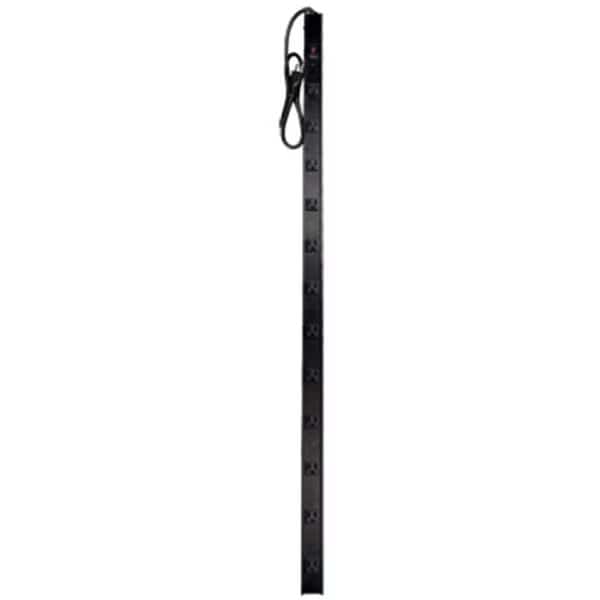 Outlet Strip, SJT, 4 ft., Black