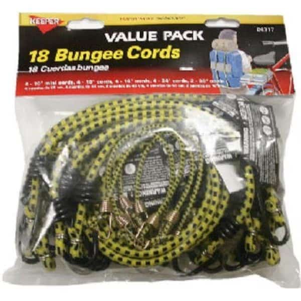 Keeper 06317 Bungee Cord; 18 Piece
