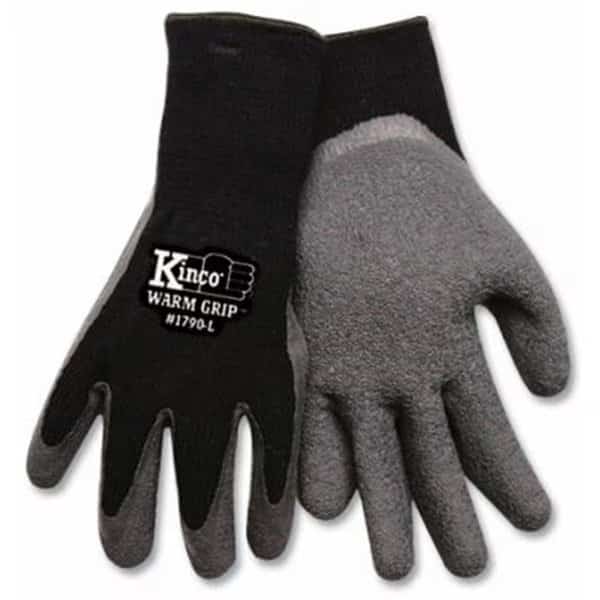 1790 L Mens Cold Weather Latex Coated Knit Glove - Large