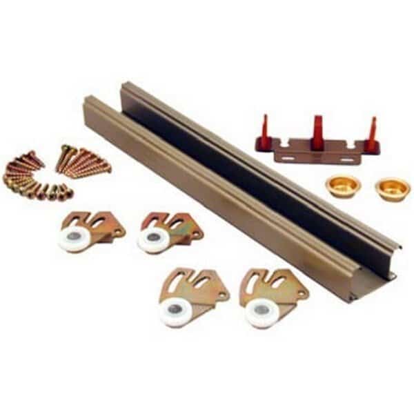1166G722 72 in. ByPass Door Hardware Set