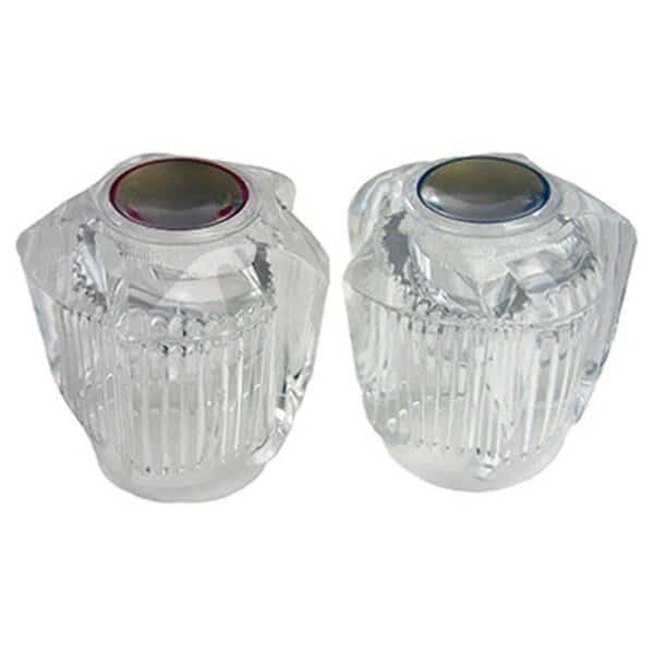 01-4013 Lavatory; Sink & Tub; Shower Handle; Clear