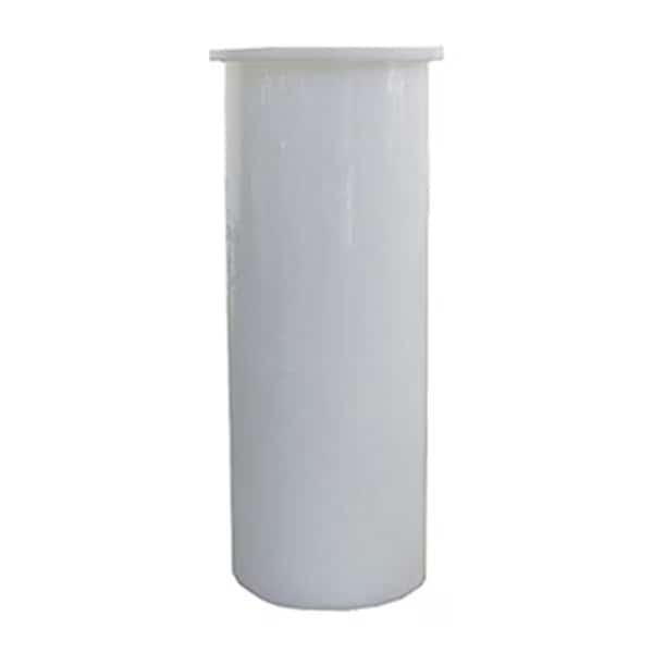 03-4305 PVC Flanged Kitchen Drain Tail pieceWhite 1.5 O.D. x 8 in.