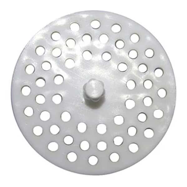 02-4021 Plastic Disposal Sink Strainer - White