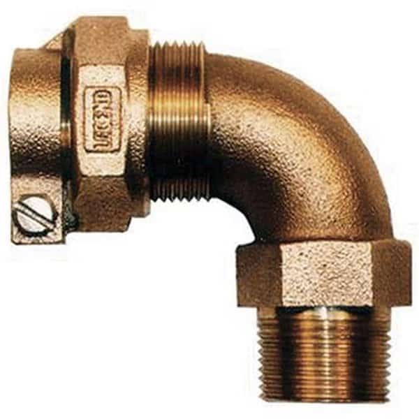 313-330NL 1 x 0.75 in.CTS x MIP Water Service Elbow