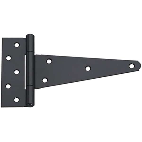 N129-213 8 in. Black Extra Heavy T-Hinge