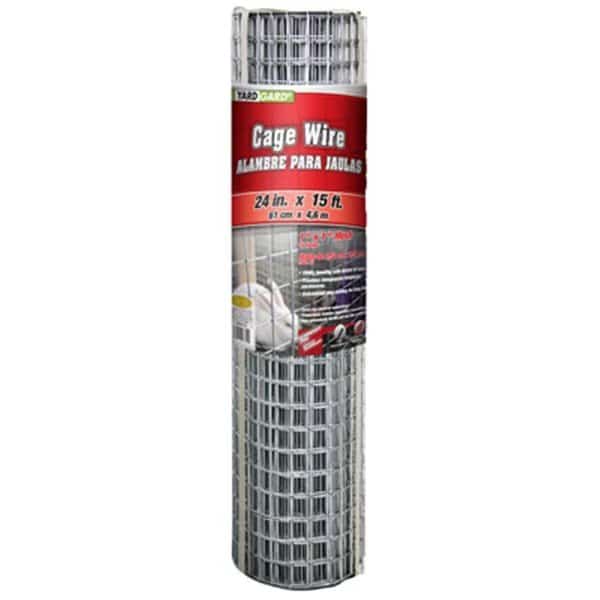 Midwest Air 309311A 24 in. x 15 ft. Galvanized Welded Wire, 1 in. Mesh