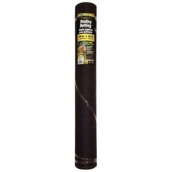 Midwest Air 889230A 3 x 15 ft. PVC Hardware Cloth; 0.5 in. Mesh; Black