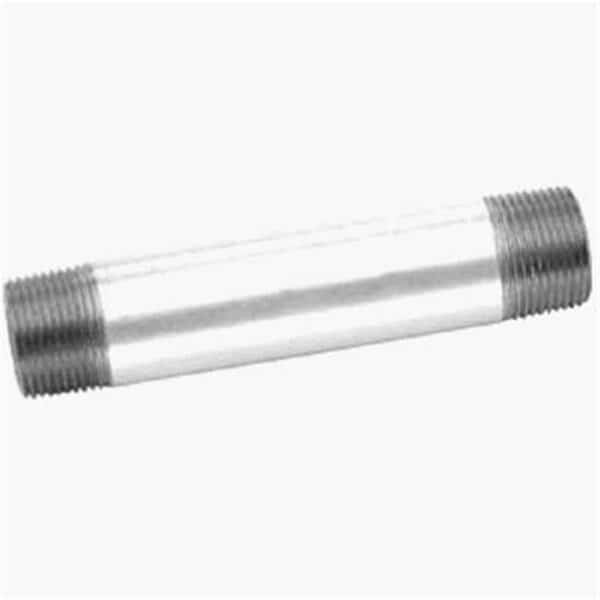 8700155859 2 x 12 in. Steel Pipe Fitting Galvanized Nipple