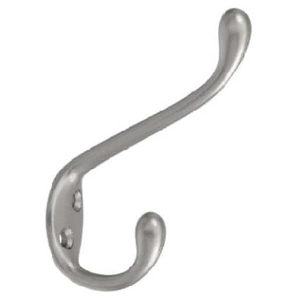 N331-082 Satin Nickel Heavy Duty Garment Hook