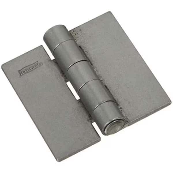 N273-888 2 in. Plain Steel Door Hinge