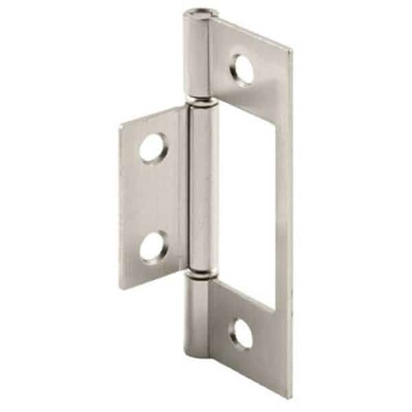164240 Nickel Bi-Fold Door Hinge; Pack 2