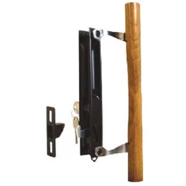 141638 Sliding Glass Door Handle; Black