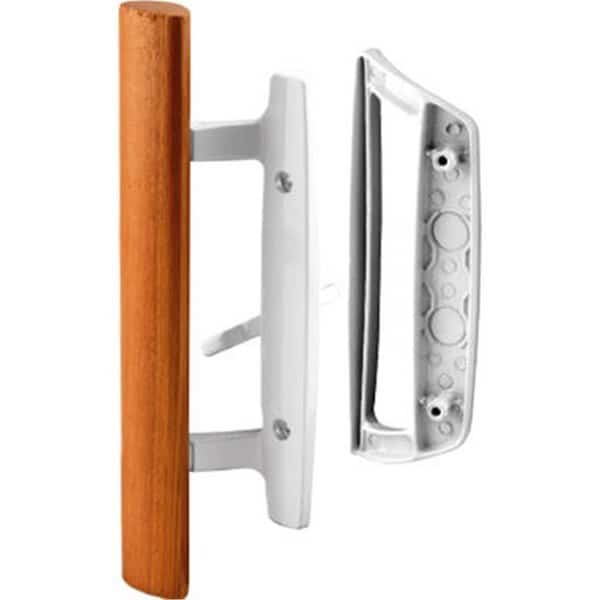 143532 Sliding Patio Door Handle Set, White