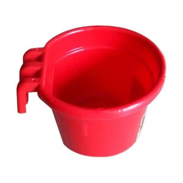MR8QP-HFB-RED 8 Quart Red Feed Bucket