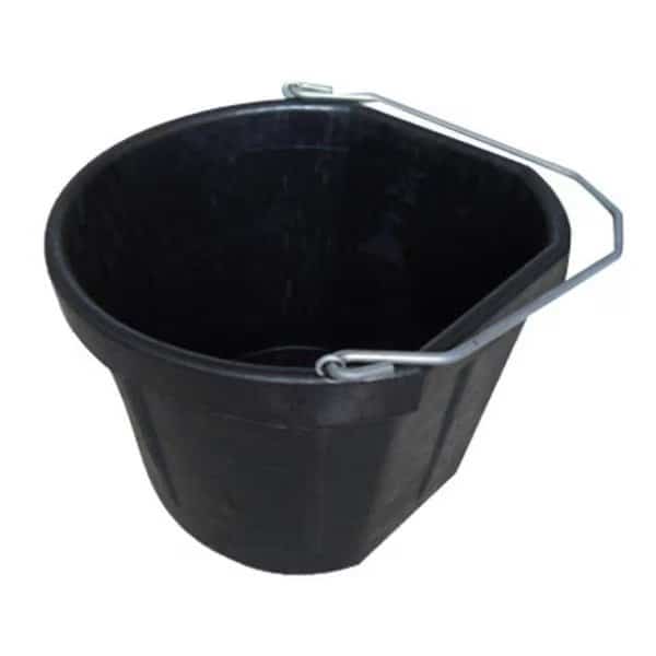 Master Rancher MR20QR-CRNBUCK-BLK 20 Quart Rubber Corner Bucket