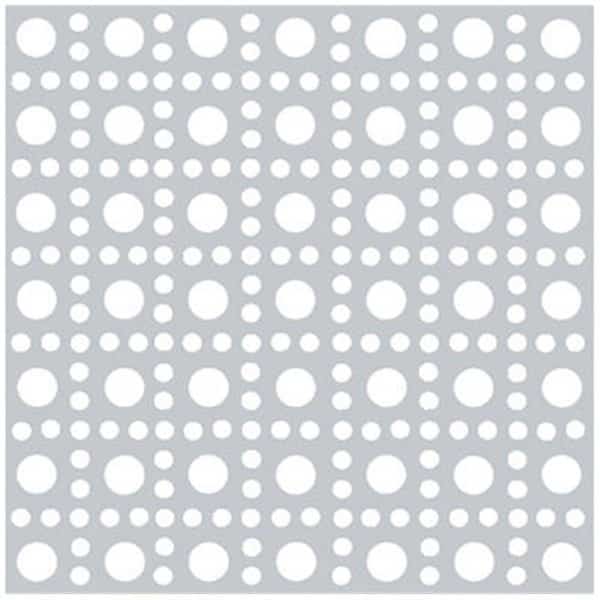 11258 36 x 36 in. Silver Aluminium Perfect Sheet, Swivel, Mfr#: SW136711