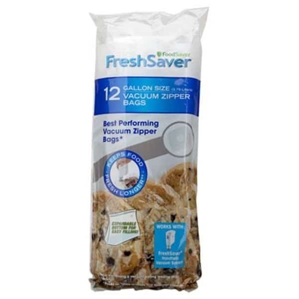 FoodSaver FSFRBZ0316-P00 Gallon Bag FoodSaver - 12 Count, Foodsaver, Mfr#: 198050