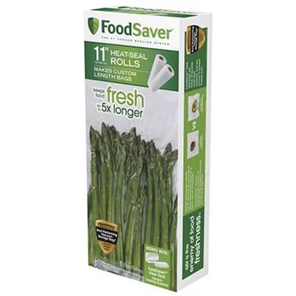 FoodSaver FSFSBF0626-P00 11 in. x 16 ft. Foodsave Roll - 2 Pack
