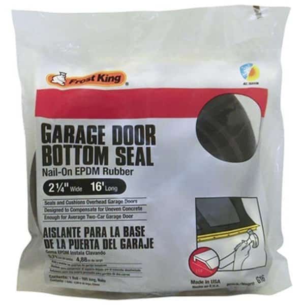 Thermwell G16 16 ft. Black Garage Door Bottom, Thermwell Products, Mfr#: 310136