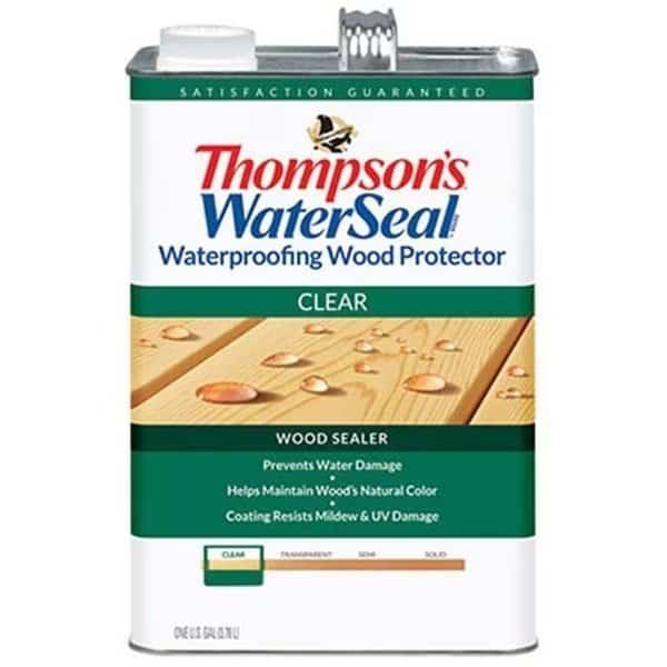 Thompsons Waterseal 21802 1.2 Gallon Wood Protector; Clear