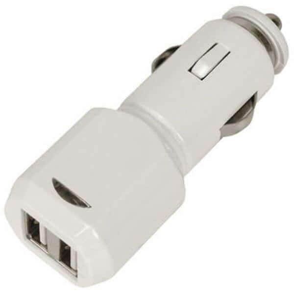 12V-5V Dual USB Car Charger, Unique Accessories, Mfr#: 119384