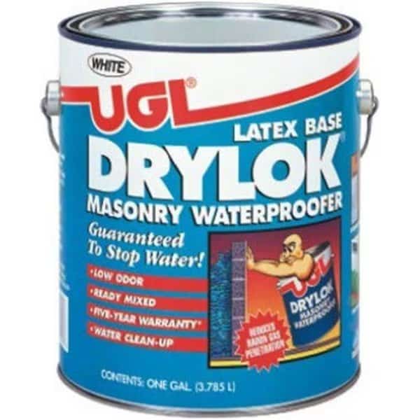 Zar 27613 Interior & Exterior Latex Gray Masonry Waterproofing Paint; Gallon