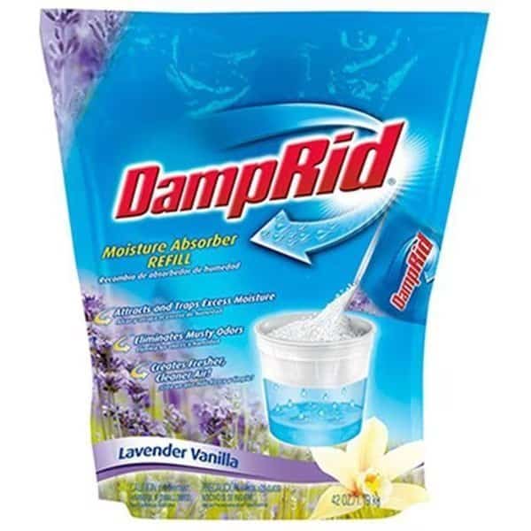WM Barr FG30LV 2.63 lbs. Damp Rid Lavendar Vanilla Scent Refillable Moisture Absorber, Wm Barr, Mfr#: 170754