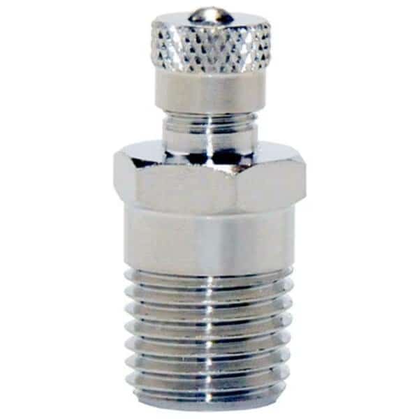 AV125 0.12 in. Chrome And Zinc Plated Air Valve