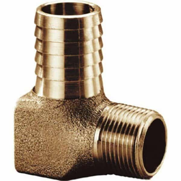 HE7575NL 0.75 x 0.75 in. Brass- Hydrant Elbow