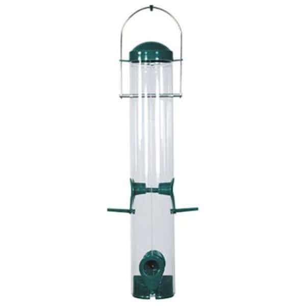 NA31586 16 in. Sunflower Wild Bird Seed Feeder; Green